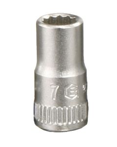 Genius Tools 1/4" Dr. 5mm Hand Socket (12-Point) - 232505