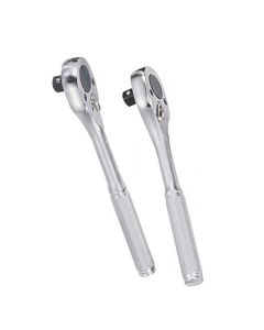 Genius Tools 1/2" Dr. Reversible Ratchet - 480444R And Genius Tools 1/4" Dr. Reversible Ratchet - 280222r