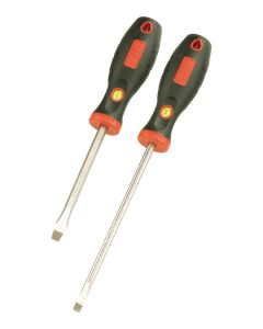 Genius Tools 0.5x3.0 Slotted Screwdriver 155mmL (Shank Type-D) - 504+0430