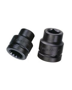 Genius Tools #5 Spline Dr. 20mm Budd Wheel Impact Socket - 546020S