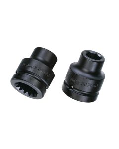 Genius Tools #5 Spline Dr. 30mm Impact Socket (CR-Mo) - 547030