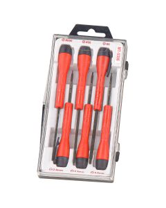 Genius Tools 6 Piece Micro-Tech Metric Hex Screwdriver Set - MT-5306 