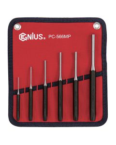 Genius Tools 6 Piece Metric Pin Punch Set - PC-566MP