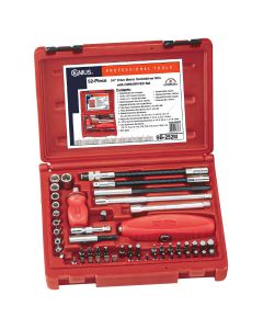 Genius Tools 52 Piece Metric Screwdriver Bit with OMNIDRIVE® Set - SB-252M 