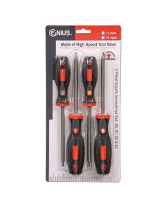 Genius Tools 4 Piece Square Screwdriver Set - TR-504S