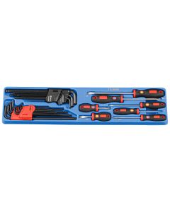 Genius Tools 26 Piece Combination Screwdriver Set - TS-5026