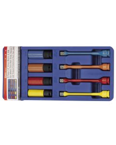 Genius Tools 8 Piece Metric & SAE Car Wheel COLOUR MATCH® Set - CW-408MS