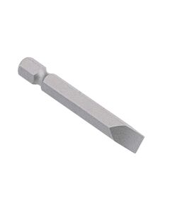 Genius Tools 1/4" Hex Shank,0.8 x 5.0mm Slotted Power Bit 50mmL - 205050