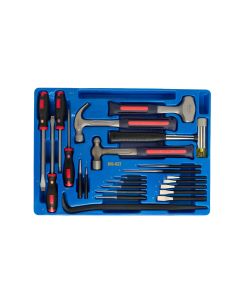 Genius Tools 23 Piece Punch, Chisel & Hammer Set - MS-023