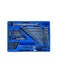 Genius Tools 35 Piece SAE Complete Wrench Set - MS-035S