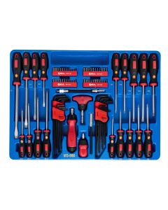 Genius Tools 86 Piece Screwdriver & Bit Set - MS-086