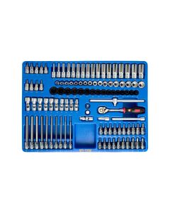 Genius Tools 106 Piece 3/8" Dr. Metric Tool Set - MS-106M