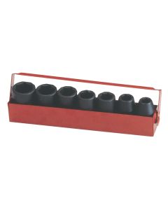 Genius Tools 7 Piece Metric Impact Socket Set TF-407