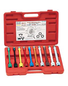 Genius Tools 10 Piece 1/2" Dr. Torque Extension Bar / Torque Stick Set - TO-410EXT